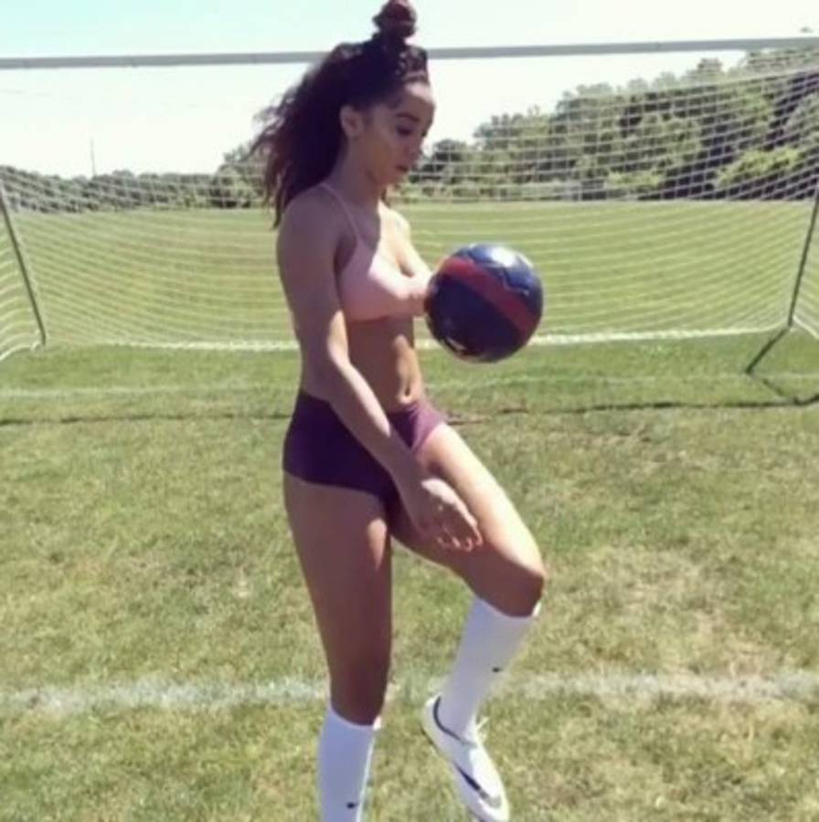 Brittany Renner, la entrenadora fitness que también es amante al fútbol