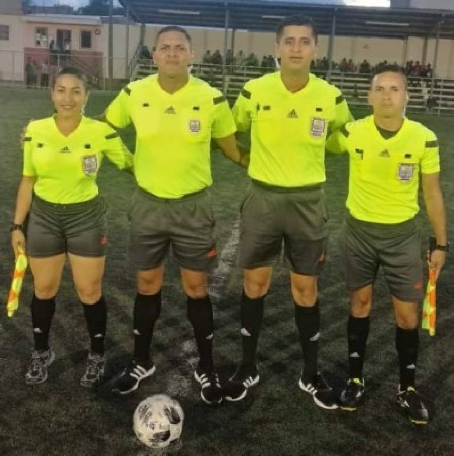 Martha Nohemi Rios, la bella árbitro hondureña que sueña con llegar a Liga Nacional