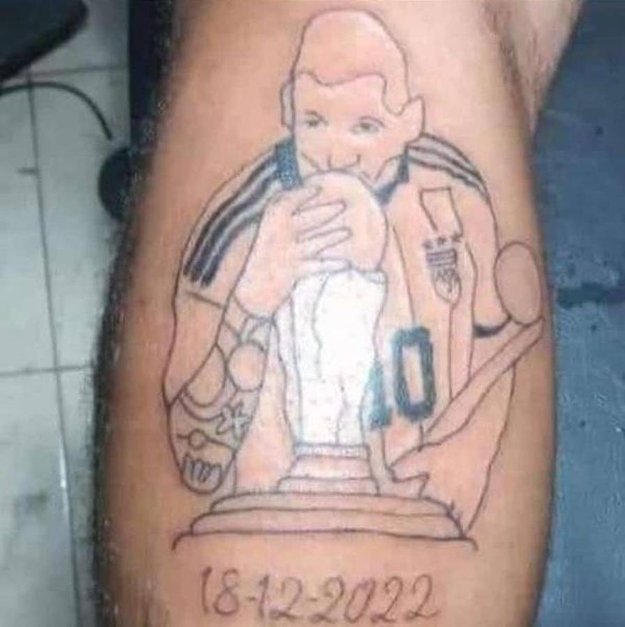 ¡Son espantosos! Lionel Messi y Dibu Martínez, afectados con los tatuajes más feos del Mundial Qatar 2022