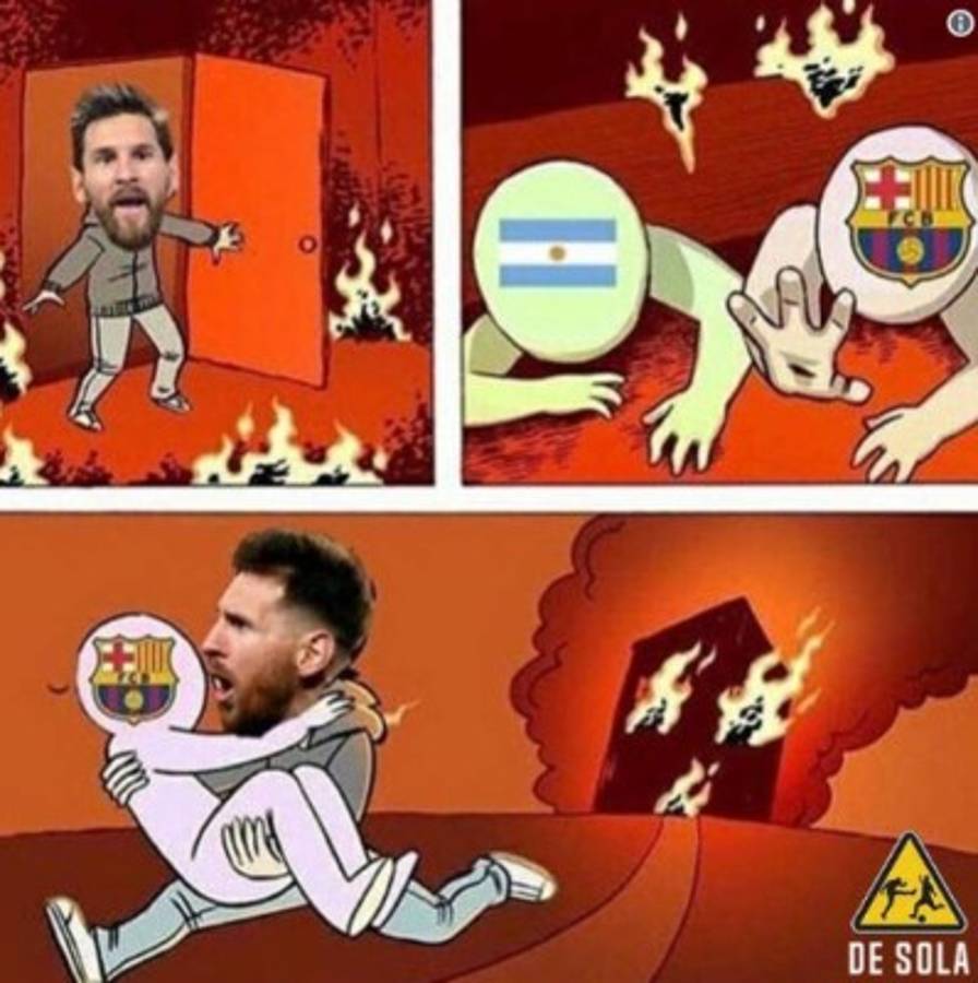 ¡Y SIGUEN! Los nuevos memes que atacan a Messi tras derrota ante Croacia