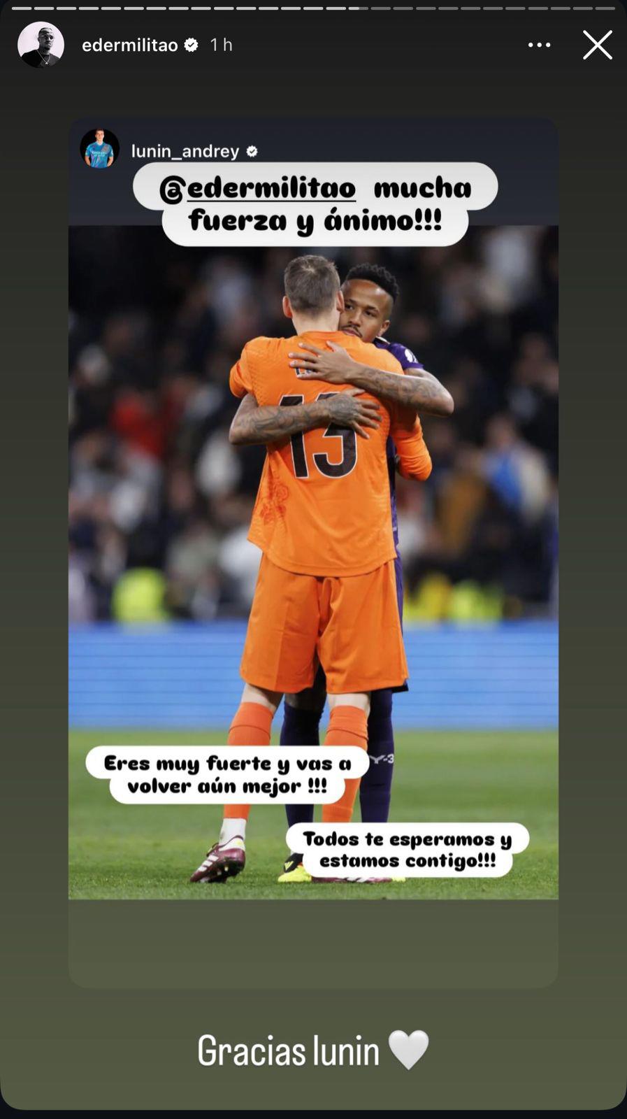 Militao se desahoga en redes y el mensaje de Ramos y Marcelo: el brasileño es arropado por todo el Real Madrid tras su lesión