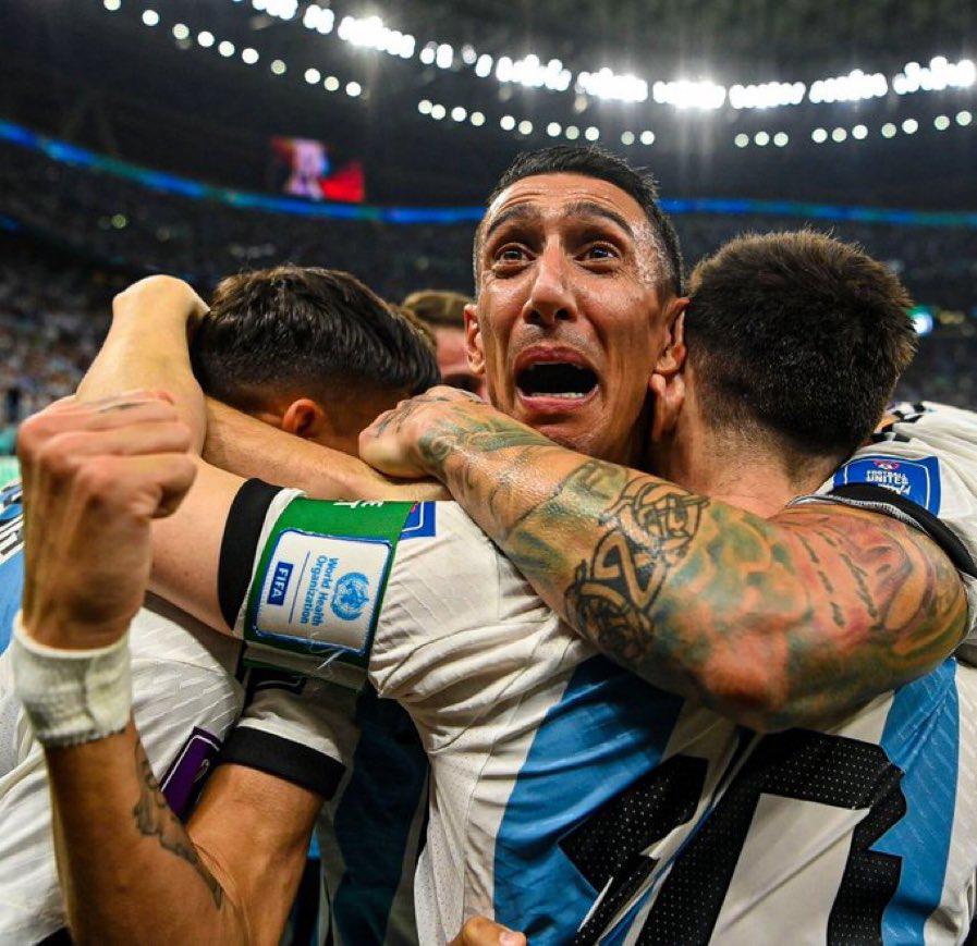 ¡Qué finalón! El llanto de Ángel Di María, el festejo eufórico de Messi y la épica despedida del Mundial Qatar 2022