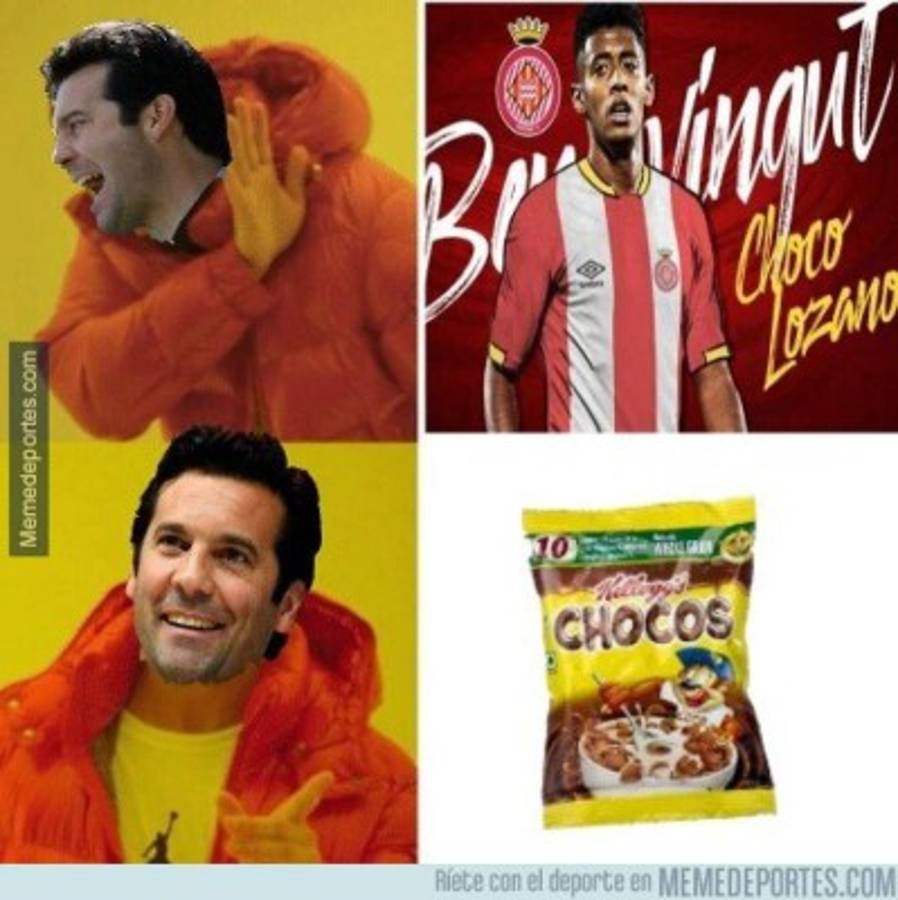 Choco Lozano es el protagonista de los memes del Real Madrid-Girona