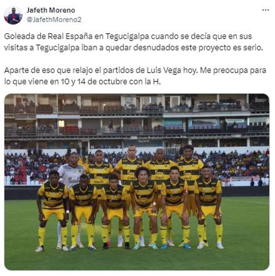 La prensa se rinde ante Real España tras humillar a Motagua y lo que dicen sobre Diego Vázquez: “Que continúe el circo”