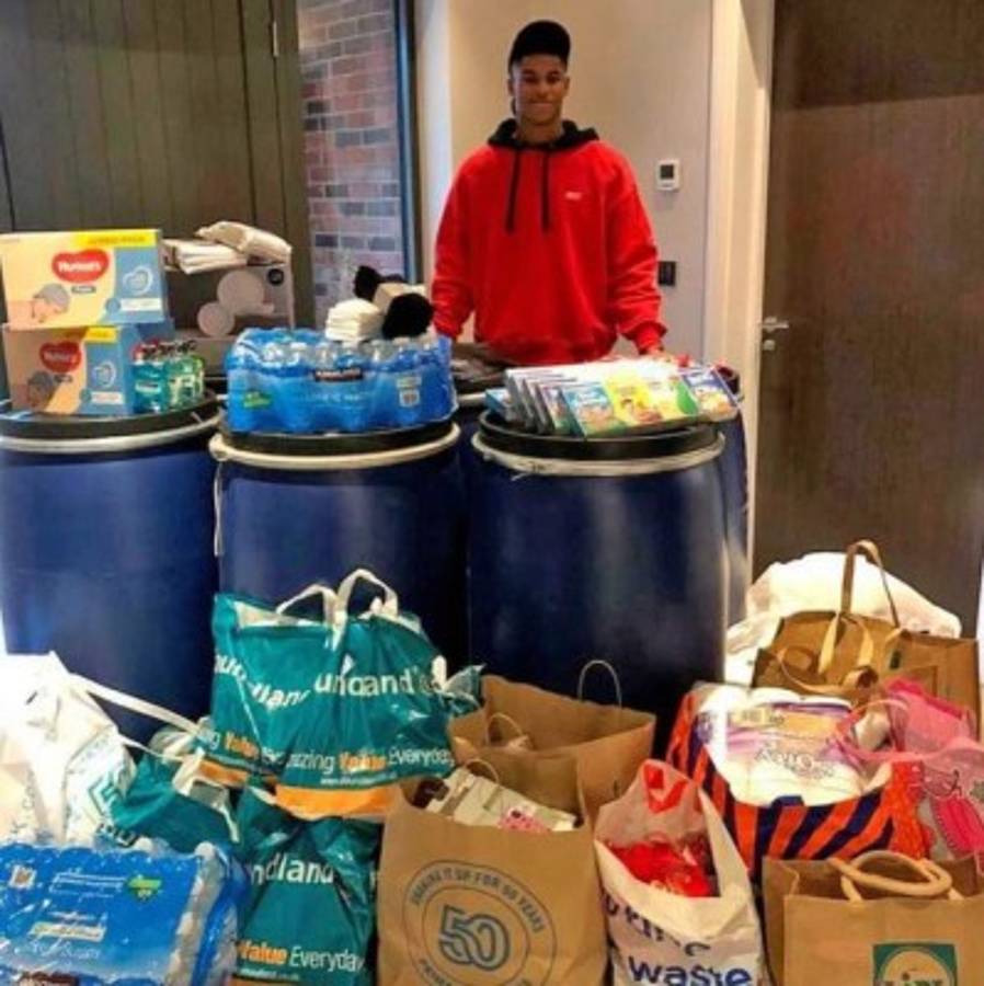Marcus Rashford, sin alimento en casa y una desgarradora carta para buscar ayuda para los niños