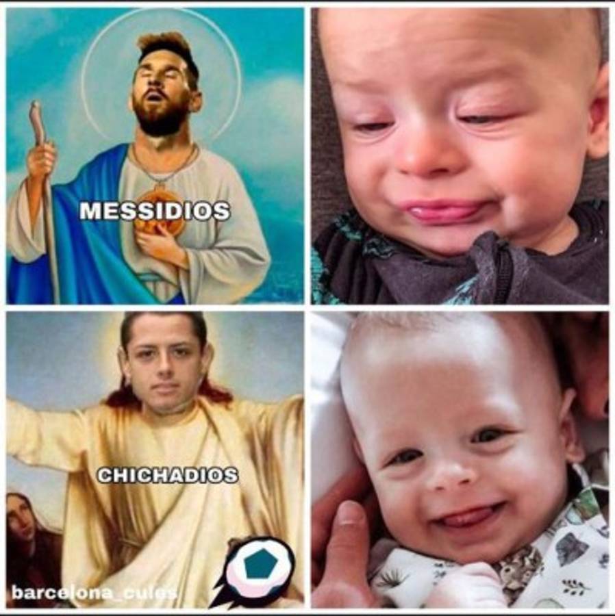 Chicharito Hernández busca el mejor meme para su hijo y las redes explotan