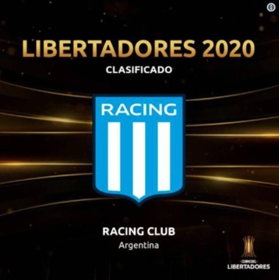 ¡Un jugador hondureño! Los equipos clasificados a la Copa Libertadores 2020