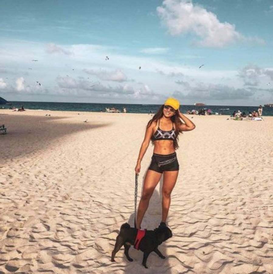 Ella es Nancy Herrera, la hermosa inspiración del hondureño Mauricio Dubón