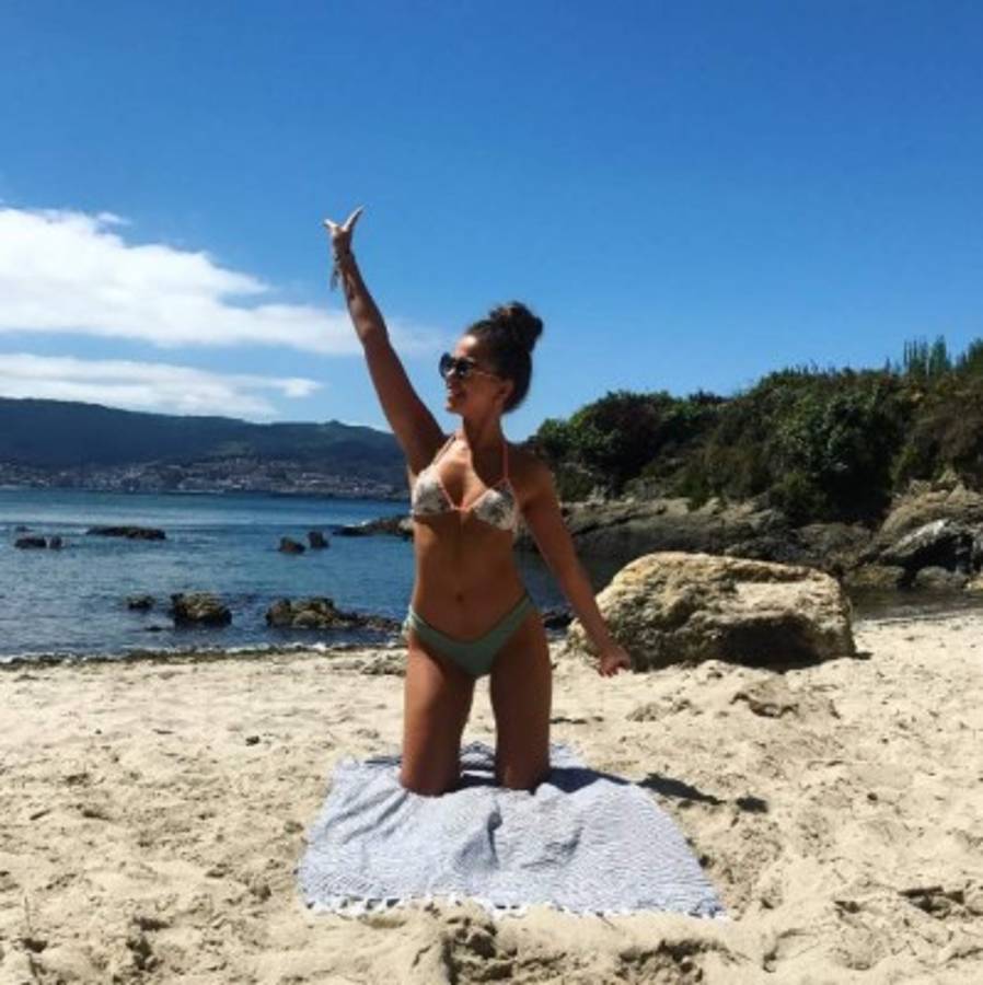 Sandra Montoto, la hermosa colocha novia de jugador del Barcelona