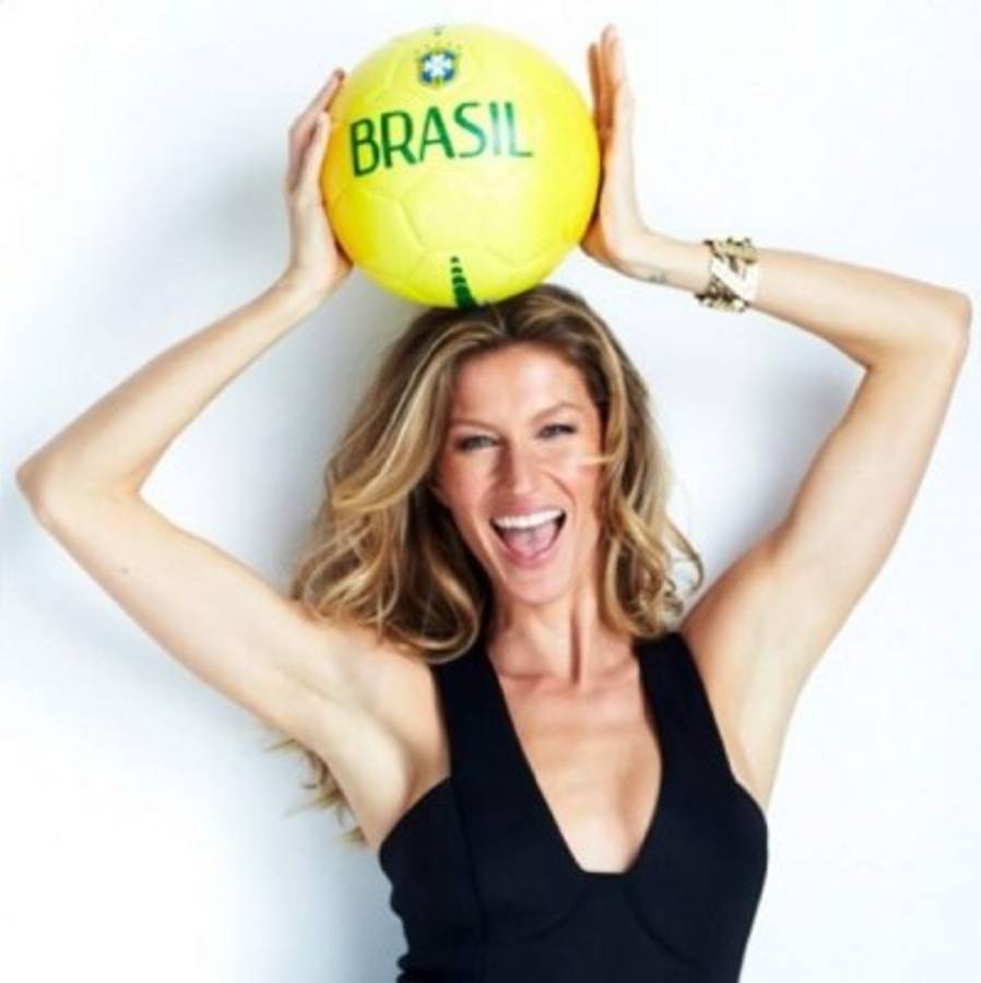 Gisele Bündchen, esposa de Tom Brady, apoyará a Brasil en la Copa América