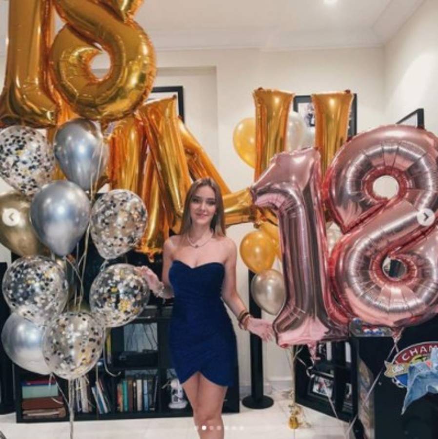 Vive en Dubai y fue besada por Cristiano: así es la preciosa hija de un histórico crack del Real Madrid