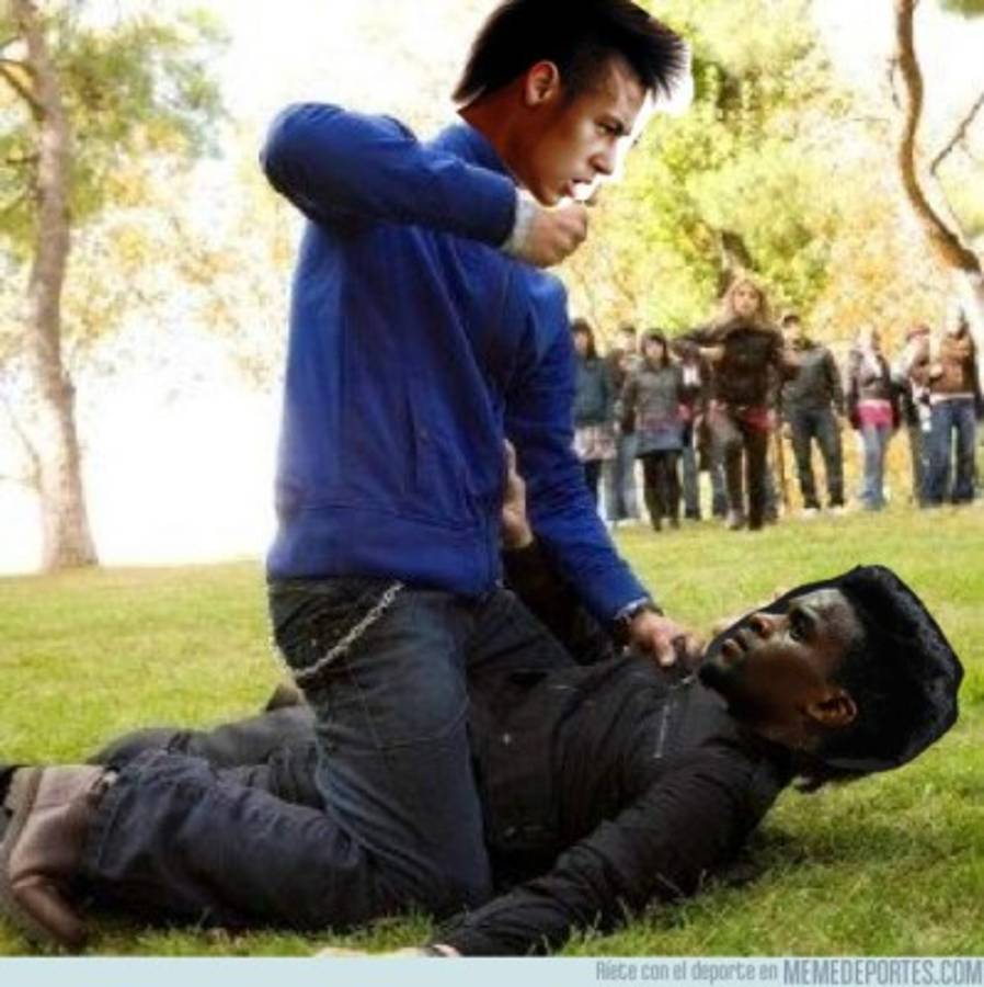 ¡NO PERDONAN! Los memes de la pelea entre Neymar y Semedo