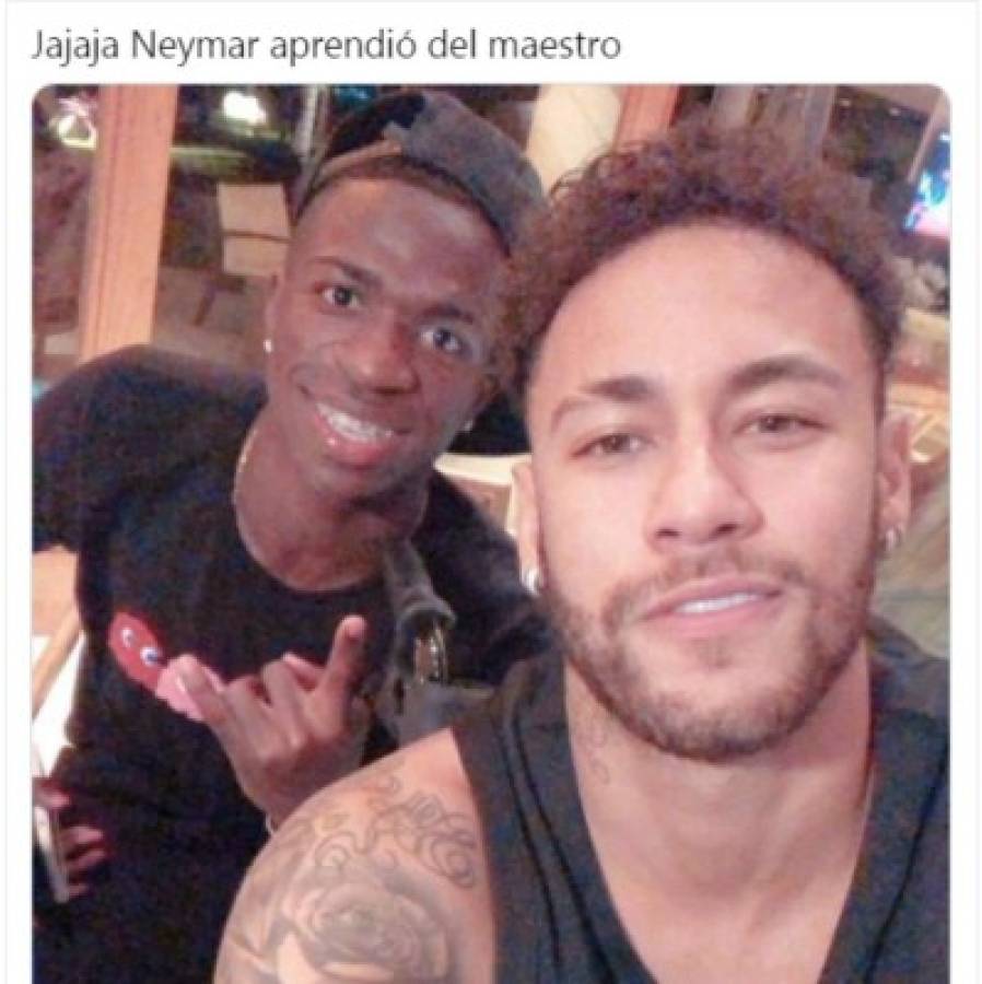 ¡Vinícius es protagonista! PSG se mete a semifinales, pero los memes despedazan a Neymar