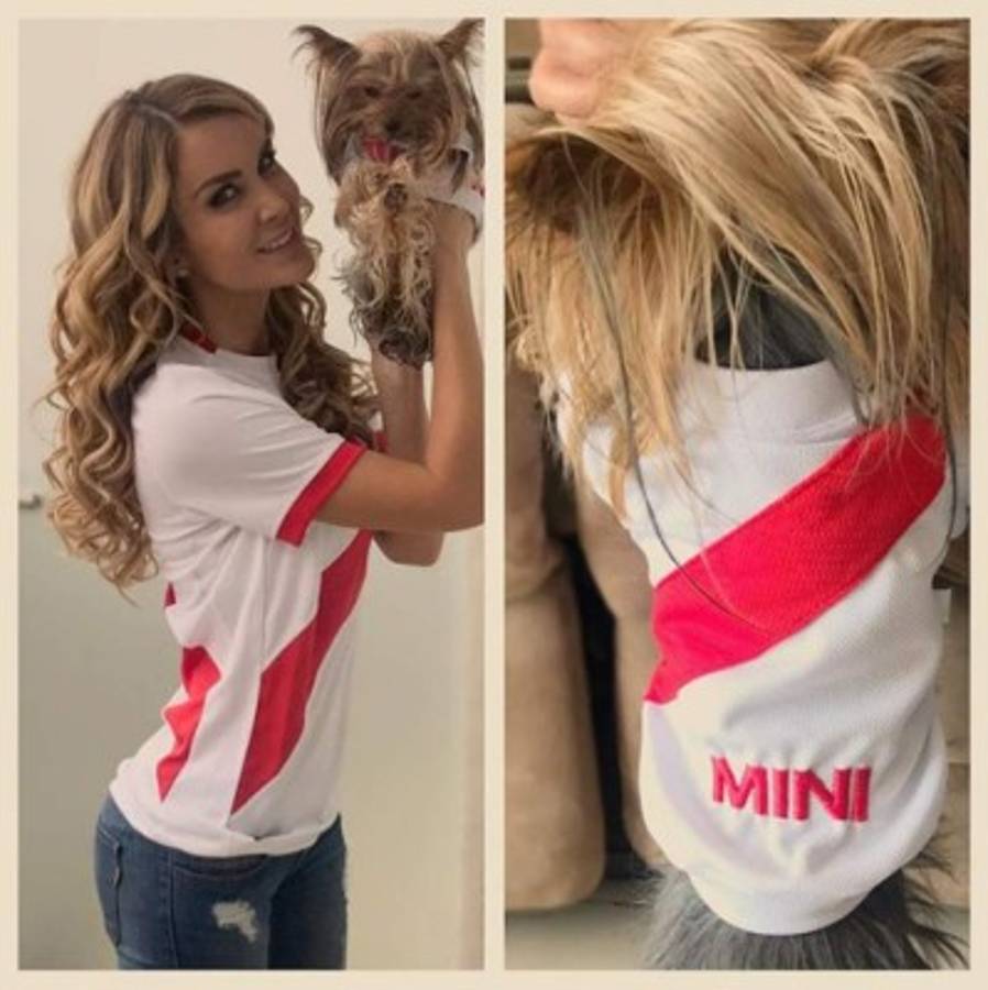 Verónica Montes, la bella actriz de Perú que festejó la clasificación al Mundial