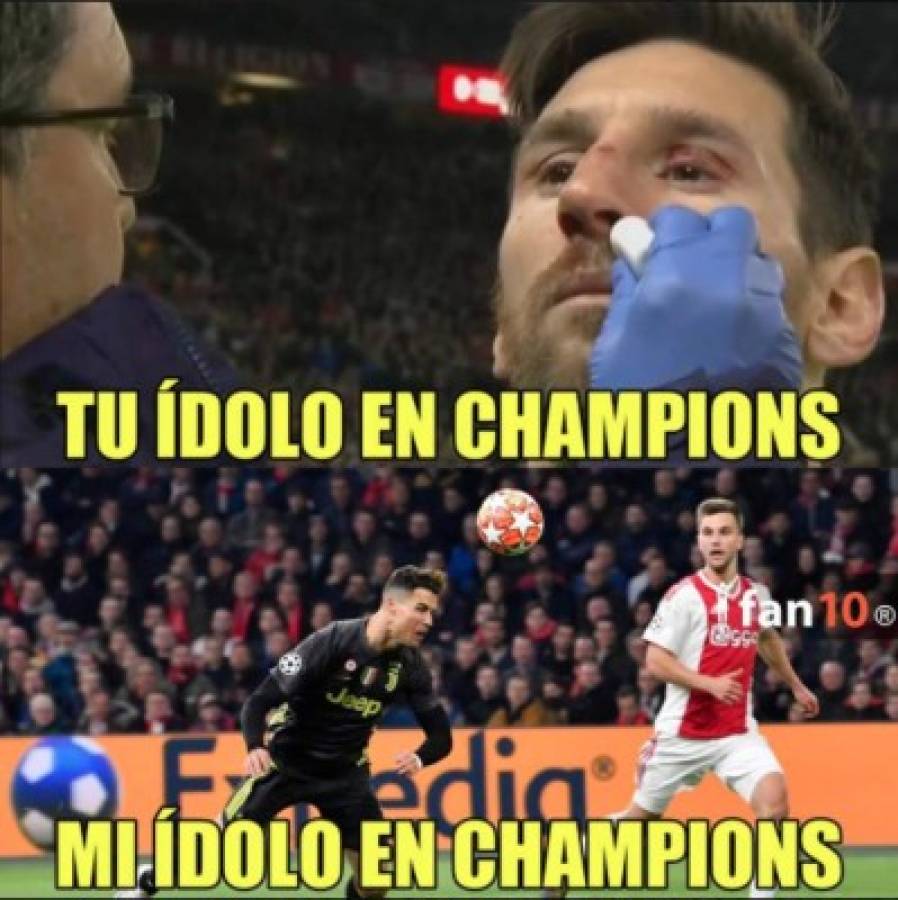 Los crueles memes del empate de la Juventus y del gane del Barcelona en la Champions
