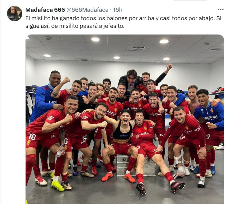 “Vaya crack, hágase la opción de compra”, afición de Zaragoza destacó a Kervin Arriaga al ser nombrado MVP del juego contra Málaga