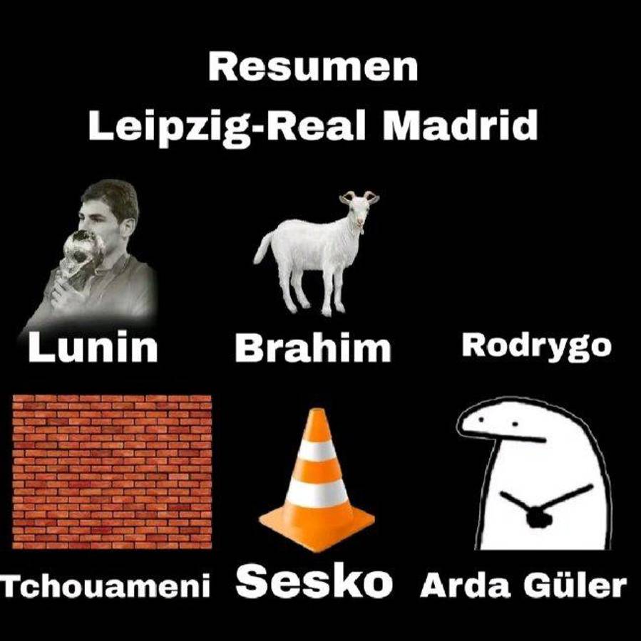Los memes destrozan al Real Madrid por polémico triunfo ante el Leipzig en la Champions League