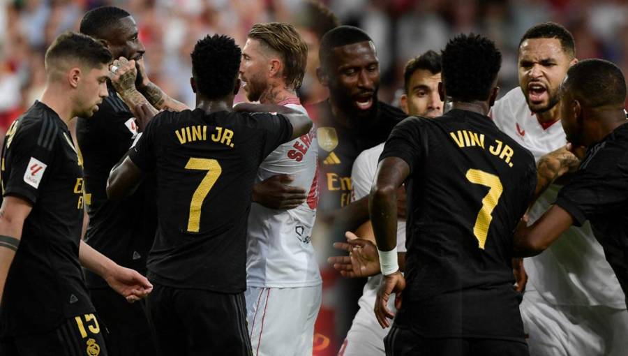Real Madrid rescató el empate ante Sevilla en un partido caliente ...