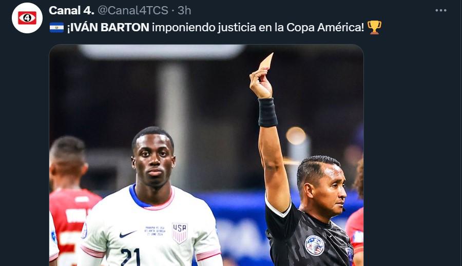 Destrozan a Iván Barton tras el batacazo de Panamá a USA: “Además de malo es un sinvergüenza”