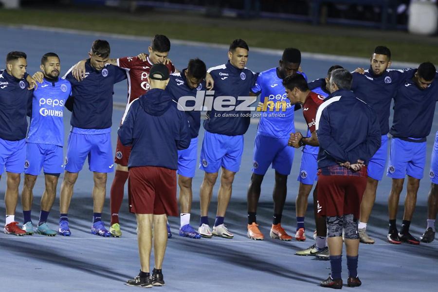 ¡Risas, chamarras y la charla! Motagua reconoció el Doroteo Guamuch Flores y está listo para enfrentar a Comunicaciones