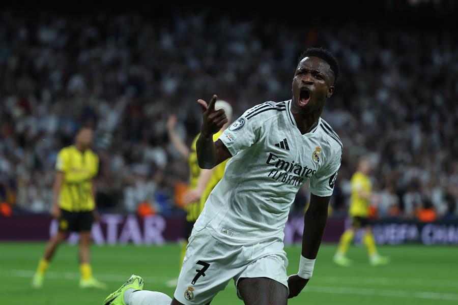 La increíble remontada de Real Madrid, lo que hizo Vinicius tras su hat-trick al Dortmund, su gesto con Ancelotti y Kroos presente
