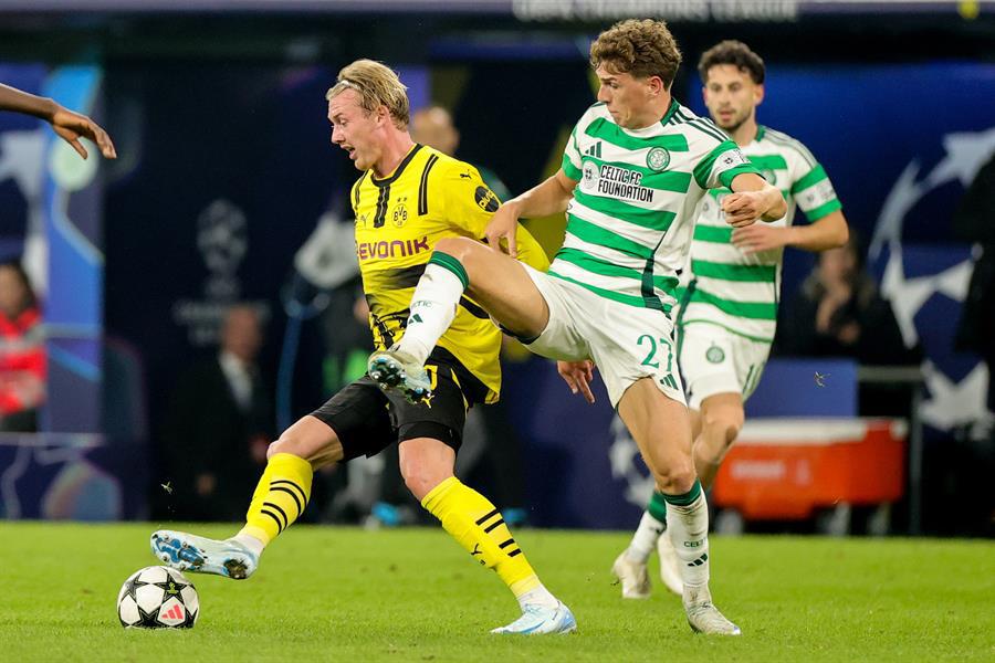 Duras imágenes de los jugadores del Celtic tras recibir paliza histórica en Champions por el Dortmund ¿y Luis Palma?