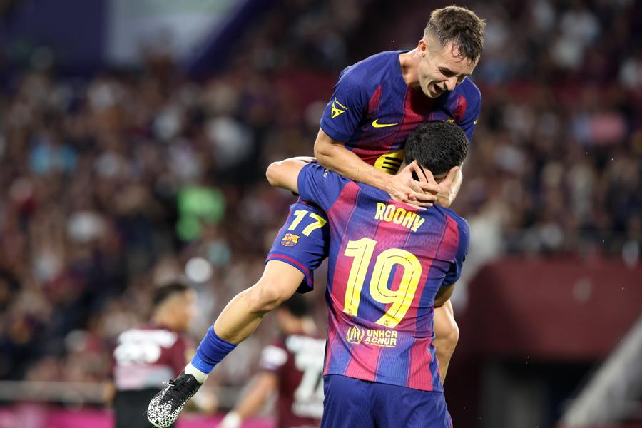 Lamine Yamal con la '10', el estreno de Rashford y los que anotaron: así fue la victoria del Barcelona en Japón