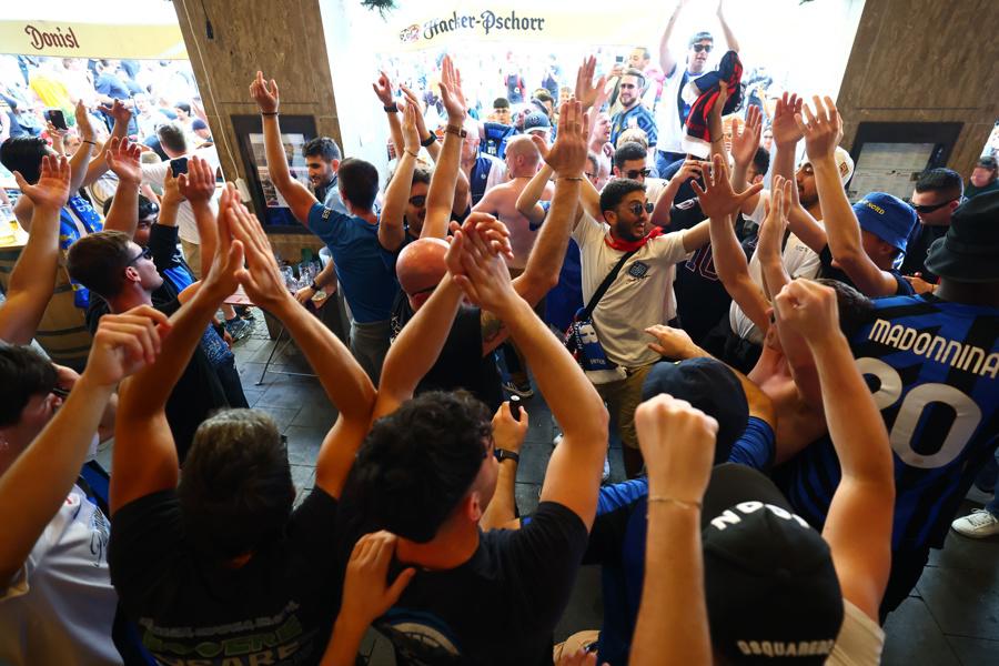 David Suazo en Múnich: la fiesta que se vivió previo a la gran final de la Champions League