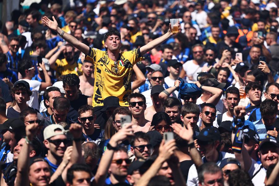 David Suazo en Múnich: la fiesta que se vivió previo a la gran final de la Champions League