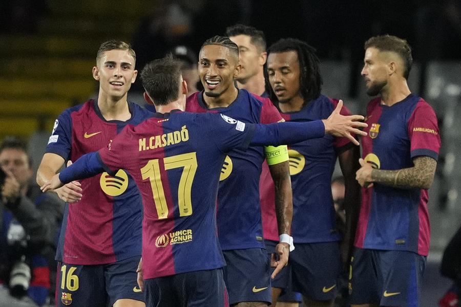 Gesto con Raphinha tras hattrick, Muller humillado y la prohibición a la moda de Koundé en la goleada Barcelona