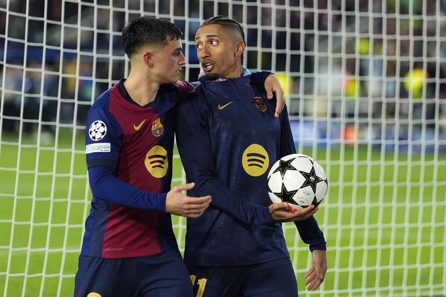 Gesto con Raphinha tras hattrick, Muller humillado y la prohibición a la moda de Koundé en la goleada Barcelona