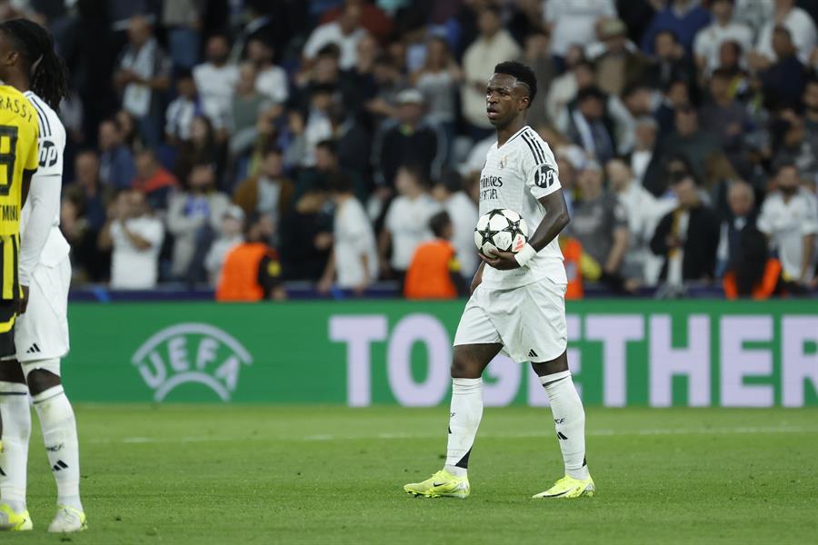 La increíble remontada de Real Madrid, lo que hizo Vinicius tras su hat-trick al Dortmund, su gesto con Ancelotti y Kroos presente