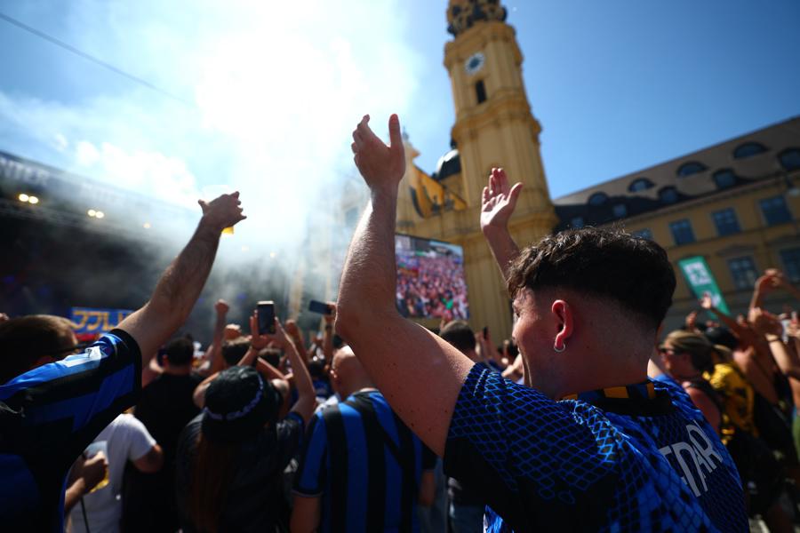 David Suazo en Múnich: la fiesta que se vivió previo a la gran final de la Champions League