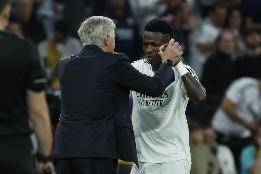 La increíble remontada de Real Madrid, lo que hizo Vinicius tras su hat-trick al Dortmund, su gesto con Ancelotti y Kroos presente