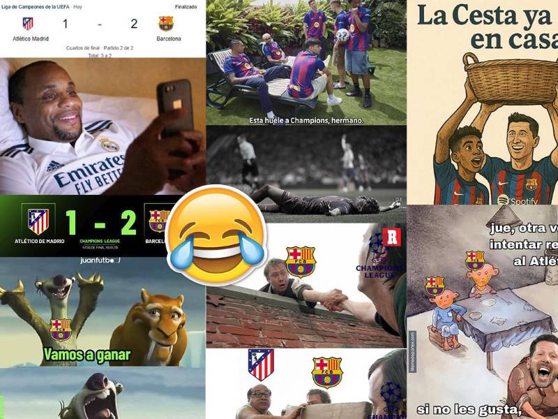 El conjunto azulgrana cayó en la eliminatoria frente al Atlético (global 3-2) y se despide nuevamente del certamen. Los memes no se hicieron esperar en las redes sociales.