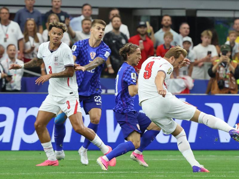 Inglaterra y Croacia están empatando por parte del Grupo L.