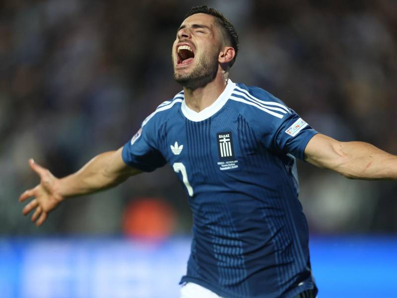 Giorgos Masouras anotó el 2-0 del partido antes de finalizar el primer tiempo.