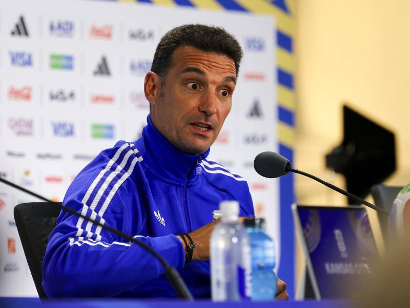 Lionel Scaloni, técnico de la selección argentina, atendió a la prensa previo al duelo de cuartos de final ante Suiza