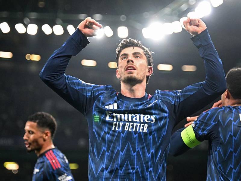 Havertz apareció en el 91 y Arsenal acaricia las semifinales de la Champions League