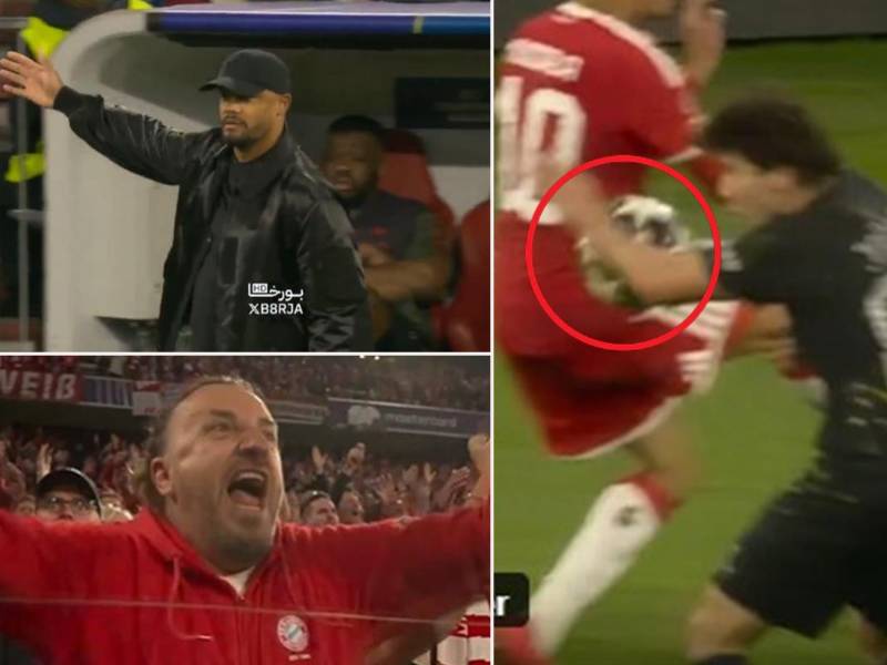 Polémica en Múnich: el penal que pidió todo el Bayern por una clara mano del PSG