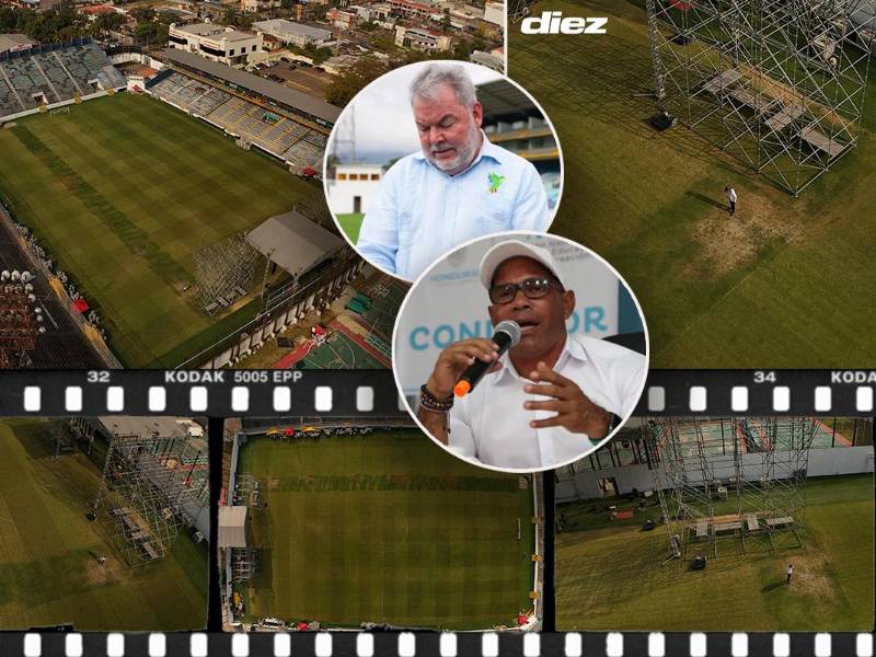 La grama del Estadio Morazán ha causado indignación por su deterioro en poco tiempo y Mario Moncada, exárbitro hondureño y excomisionado de CONDEPOR, atacó a la Alcaldía de San Pedro Sula.