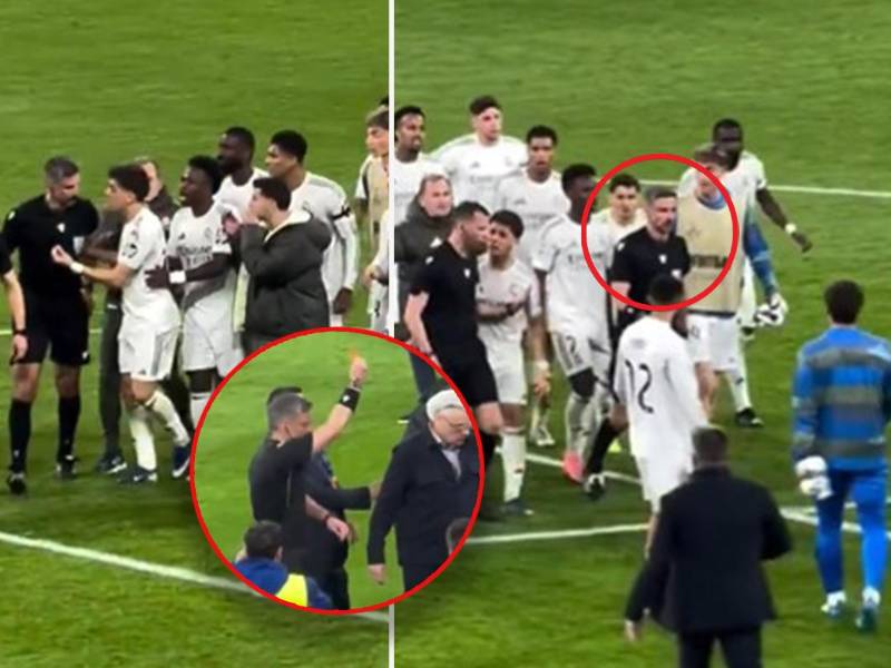 El ataque de furia del Real Madrid contra el árbitro por la eliminación: insultos y otro expulsado