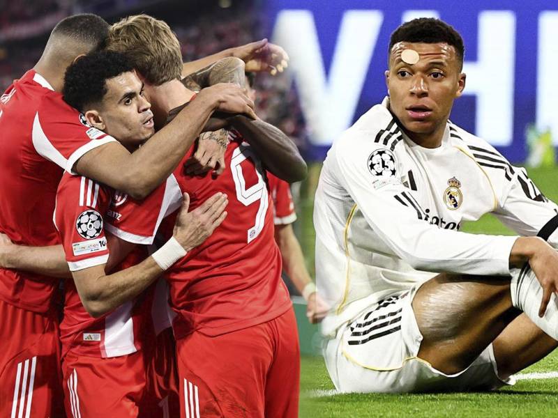 ¡Fracaso merengue! Bayern Múnich acabó con el sueño del Real Madrid y clasifica a las semis de la Champions