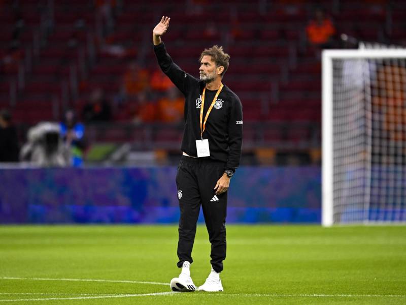 Jürgen Klopp hizo su debut oficial con Alemania.