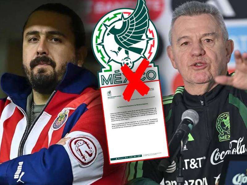 El presidente de las Chivas de Guadalajara, Amaury Vergara, ordenó a sus futbolistas presentarse a la concentración del club y no a la de la Selección mexicana que inicia este miércoles. Fotos cortesía