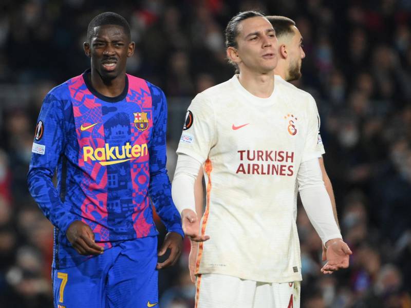 Dembelé ingresó en el segundo tiempo y el Barcelona se hizo más peligroso.