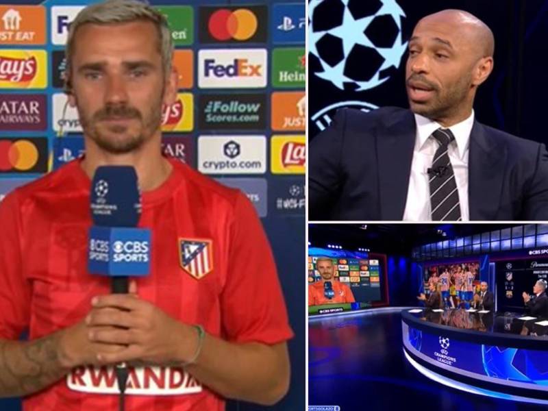 Thierry Henry deja sin palabras a Griezmann tras echar al Barcelona: Antoine, tengo algo que decirte...