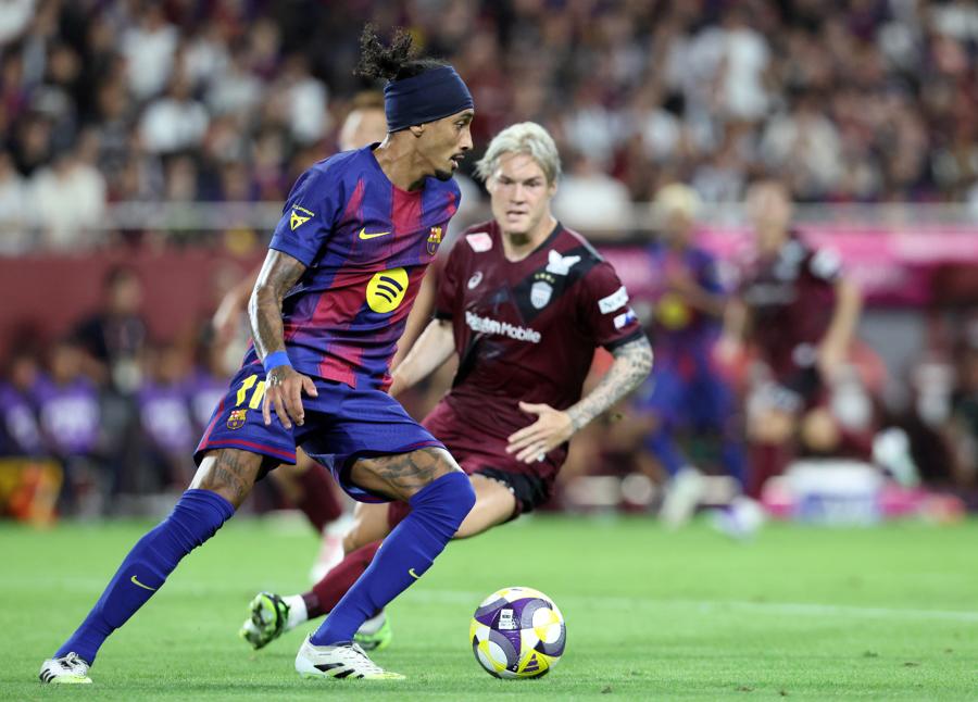 Lamine Yamal con la '10', el estreno de Rashford y los que anotaron: así fue la victoria del Barcelona en Japón