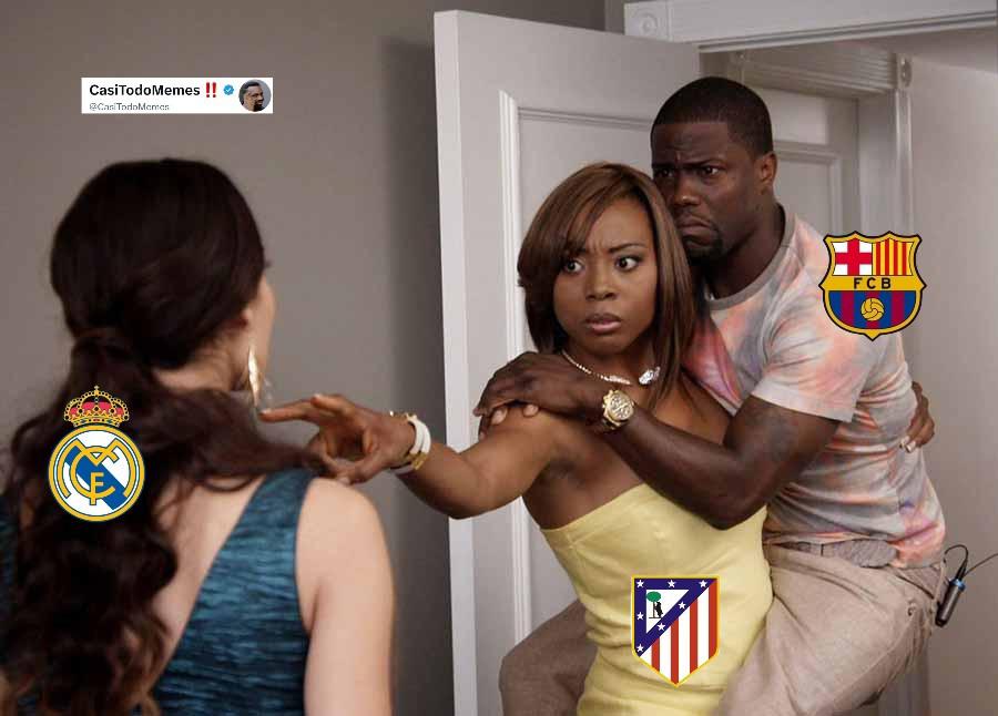Los del Real Madrid lo disfrutan: los mejores memes que dejó la derrota del Barcelona ante Atlético de Madrid