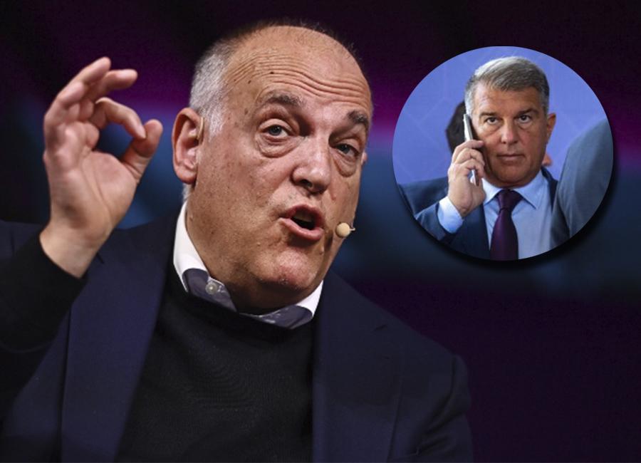¿Barcelona no podrá fichar en verano? El duro anuncio del presidente de LaLiga: “Ya me llamará Laporta enfadado”
